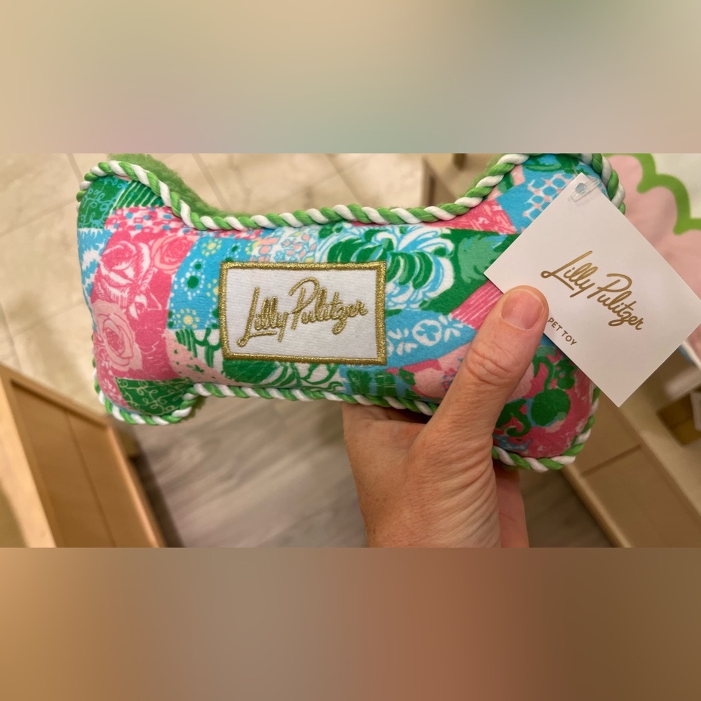 Lilly Pulitzer pet toy